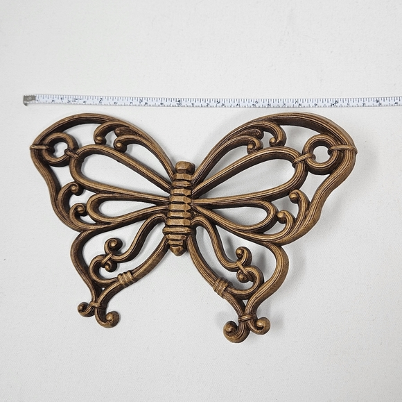 Vintage 60s 70s Home Co. Butterfly wall decor 3pc set. - Picture 8 of 9